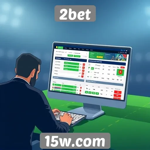 Interface e usabilidade do site 2bet para novos usuários